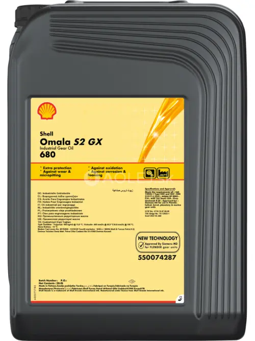 Shell Omala S2 GX 680 20L