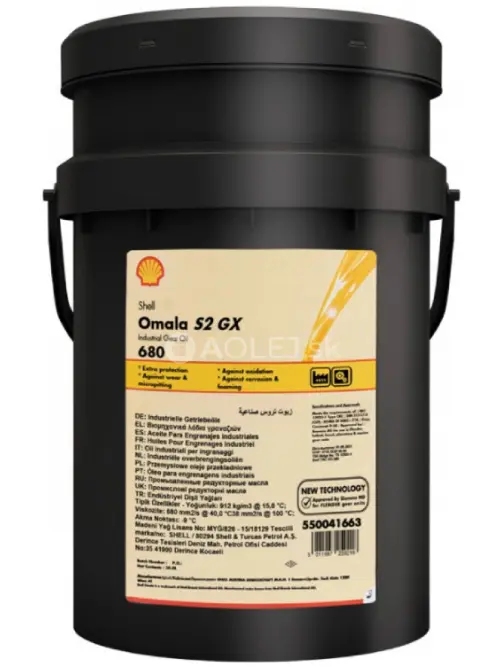 Shell Omala S2 GX 680 20L