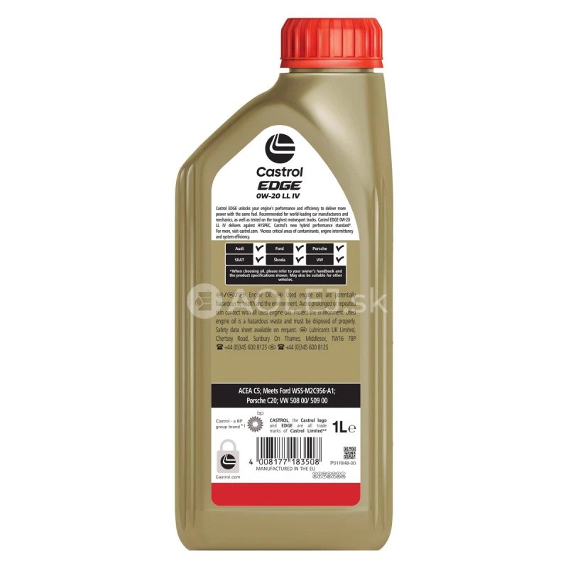 Castrol Edge 0W-20 LL IV 1L