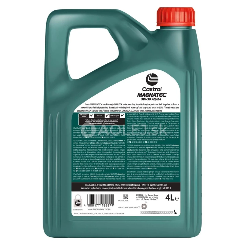 Castrol Magnatec A3/B4 5W-30 4L