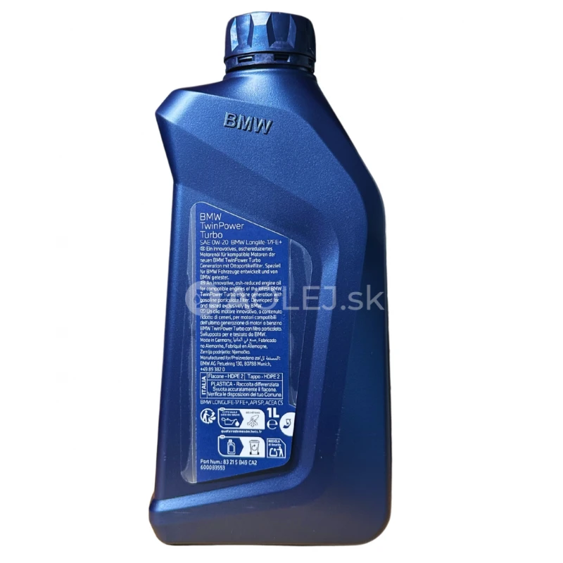 BMW Twin Power Turbo LL-17 FE+ 0W-20 1L
