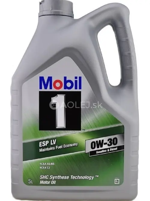 Mobil 1 ESP LV 0W-30 5L