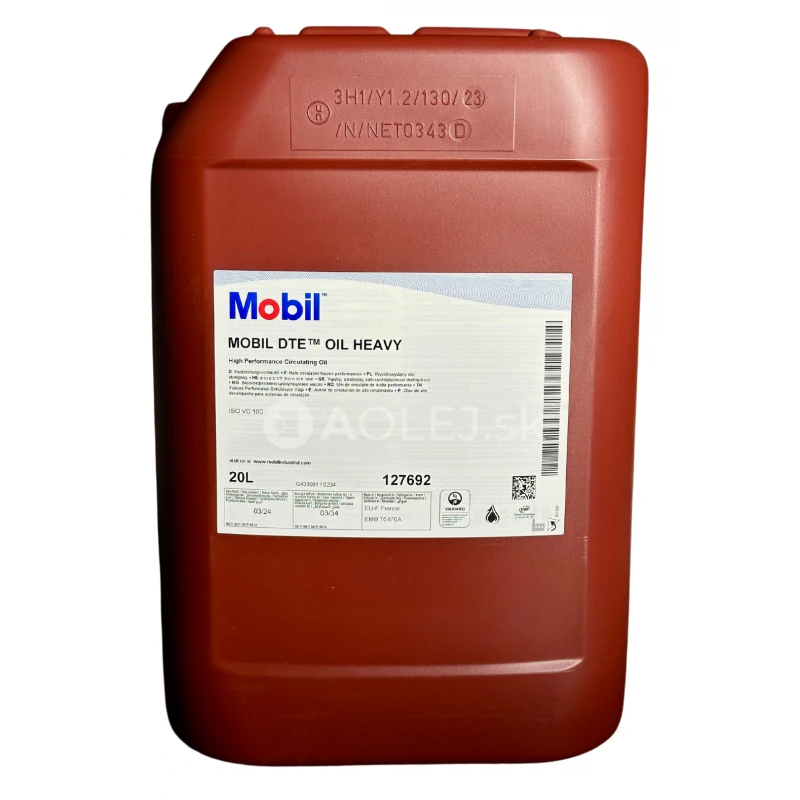 Mobil DTE Oil Heavy 20L