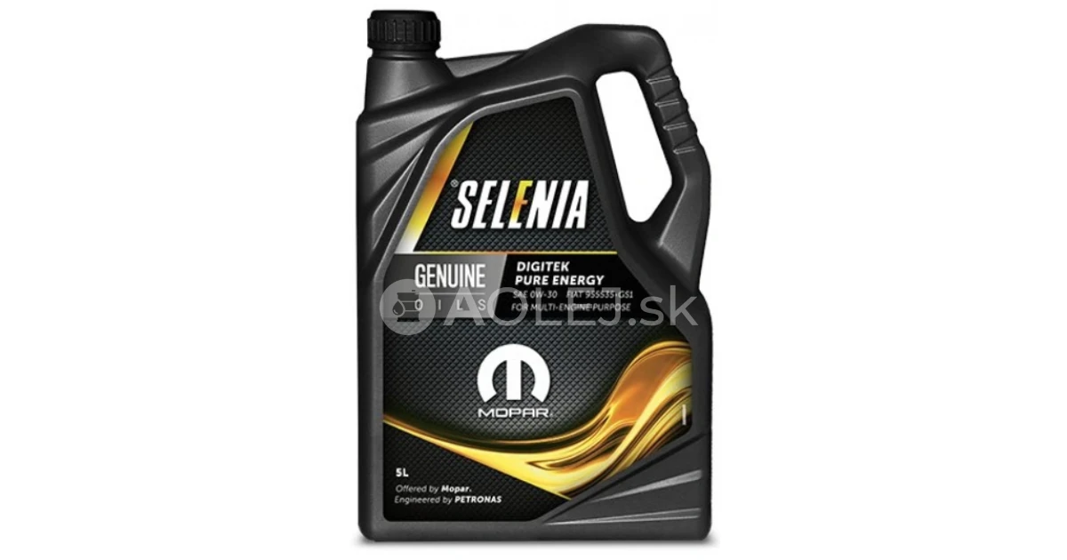Selenia Digitek Pure Energy 0W-30 5L | AOLEJ.sk - Oleje, mazivá