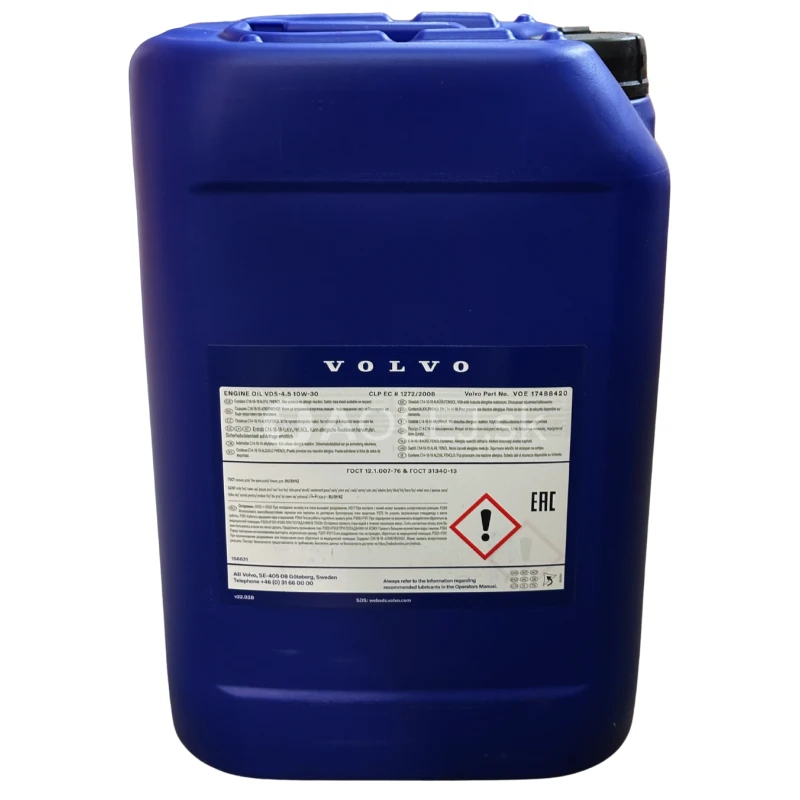 Volvo Engine Oil VDS-4.5 10W-30 20L