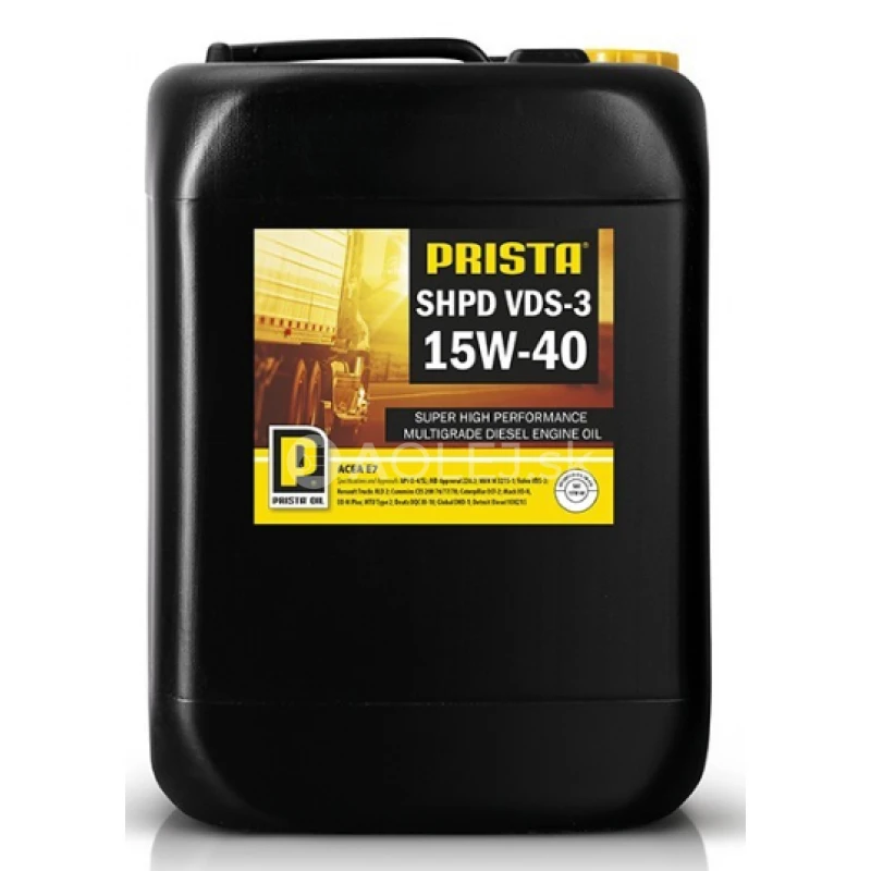 Prista SHPD VDS-3 15W-40 10L