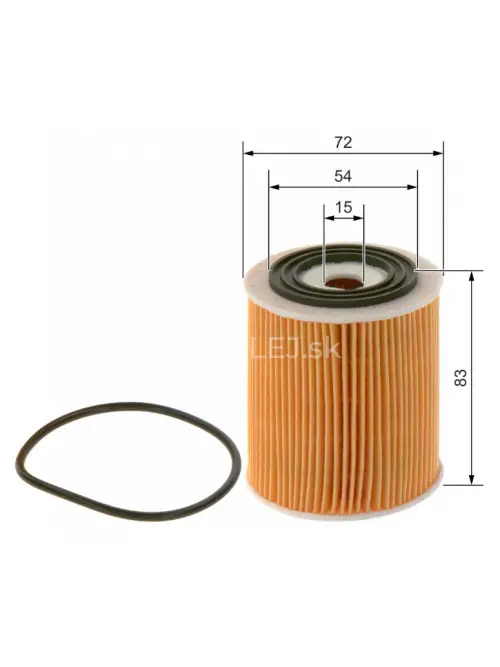 Olejov&yacute; filter P7226 Bosch F026407226