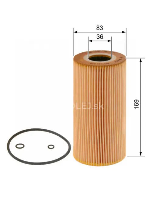Olejov&yacute; filter P9278 Bosch 1457429278