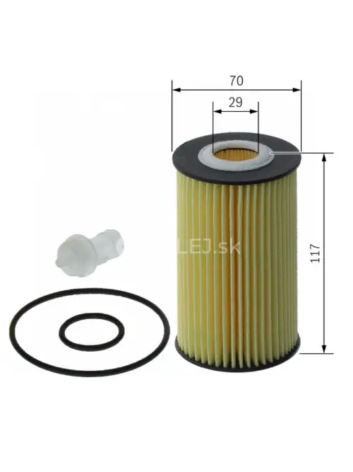 Olejov&yacute; filter P7107 Bosch F026407107