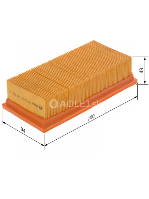 Vzduchový filter S9030 Bosch 1457429030