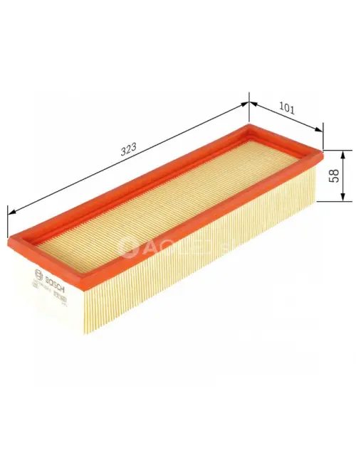 Vzduchov&yacute; filter S3260 Bosch 1457433260