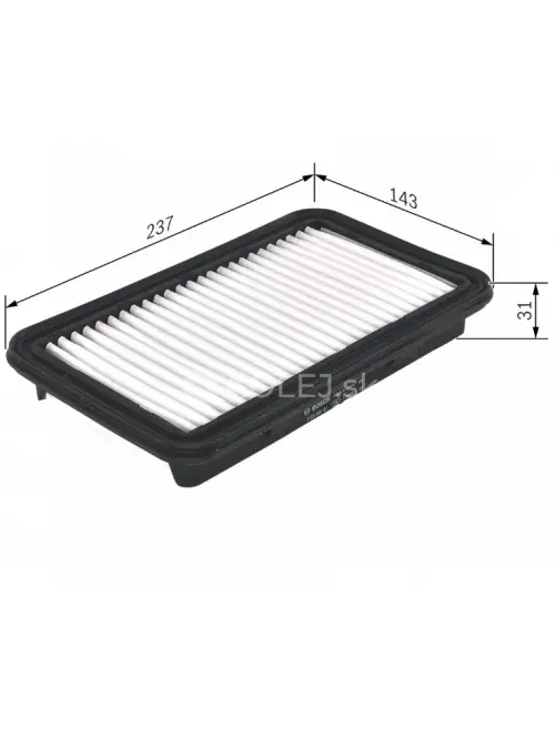 Vzduchov&yacute; filter S0191 Bosch F026400191