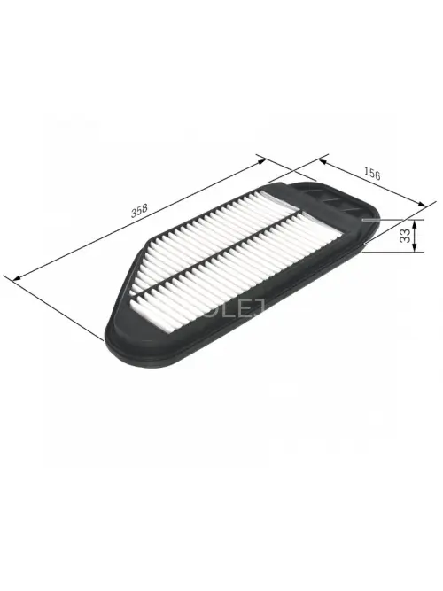Vzduchov&yacute; filter S0349 Bosch F026400349