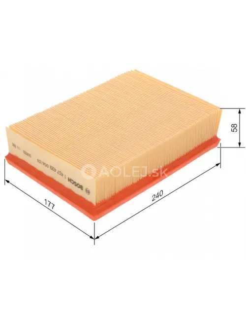 Vzduchov&yacute; filter S3004 Bosch 1457433004