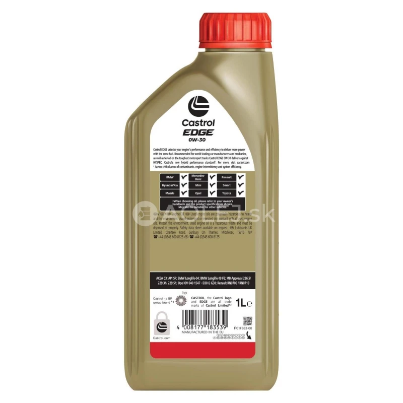 Castrol Edge 0W-30 1L