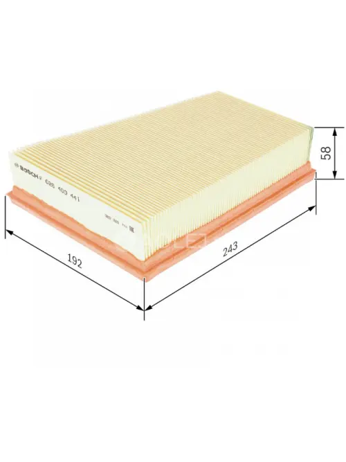 Vzduchov&yacute; filter S0441 Bosch F026400441