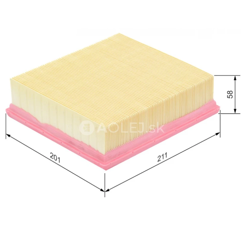 Vzduchový filter S0097 Bosch F026400097