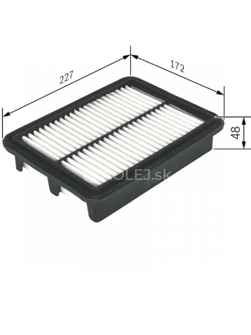 Vzduchov&yacute; filter S0457 Bosch F026400457