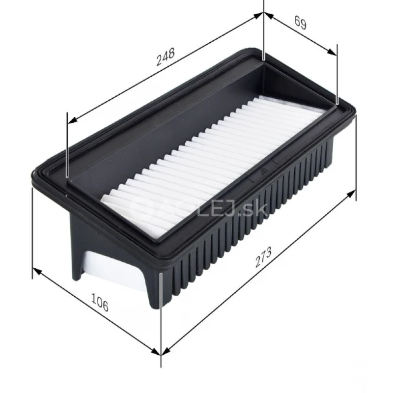 Vzduchový filter S0128 Bosch F026400128