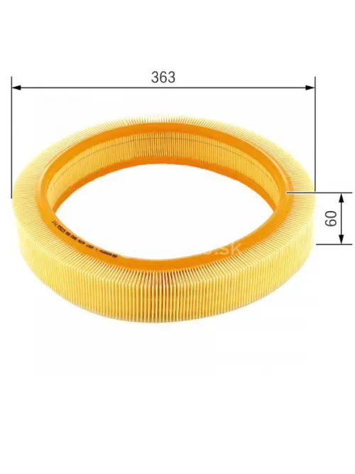 Vzduchov&yacute; filter S9992 Bosch 1457429992