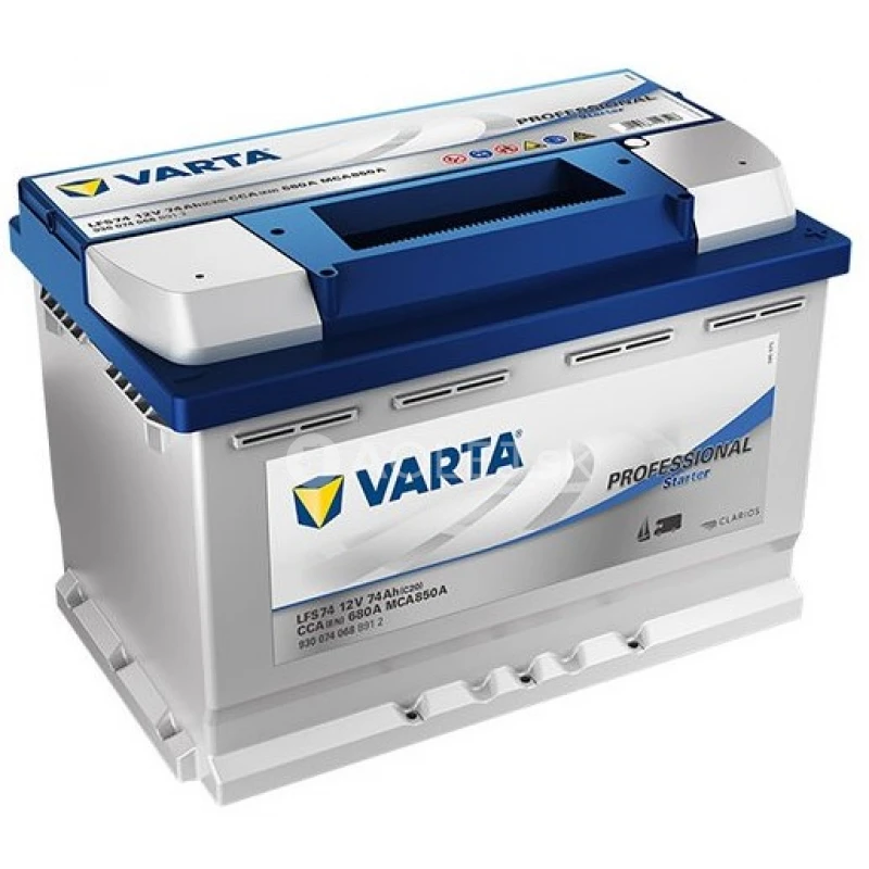 Varta Professional Starter 12V 74Ah 680A  (LFS74)