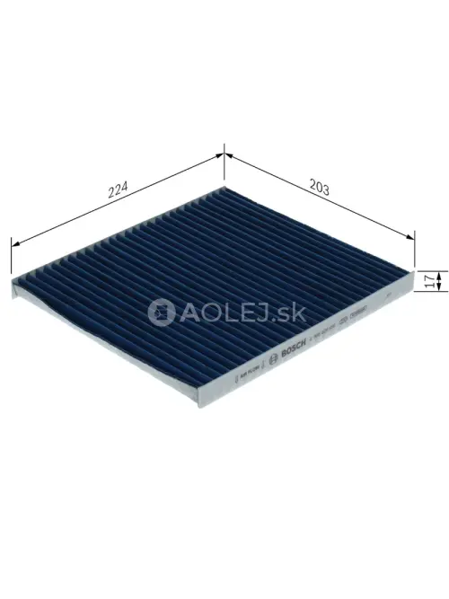 Kab&iacute;nov&yacute; filter A8656 Bosch 0986628656