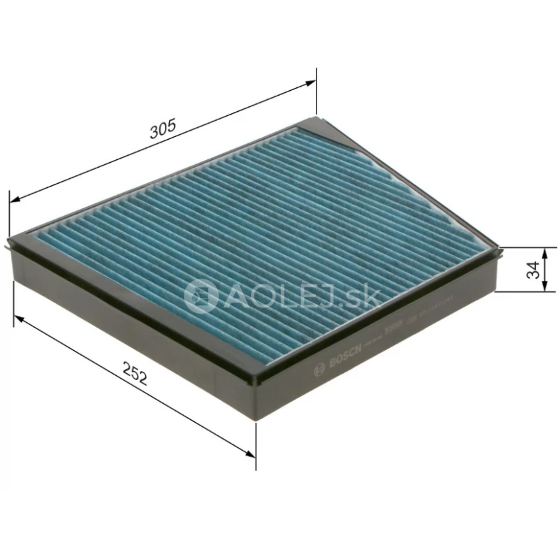 Kabínový filter A8549 Bosch 0986628549