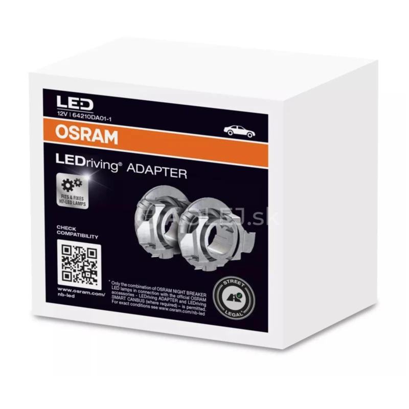 Osram H7 LEDriving Adapter 64210DA01-1