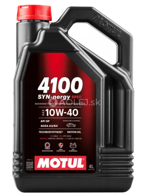 Motul 4100 SYN-nergy SPEC 10W-40 4L