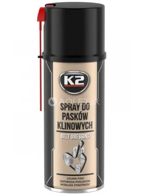 K2 Belt Dressing - sprej na klinové remene 400ml