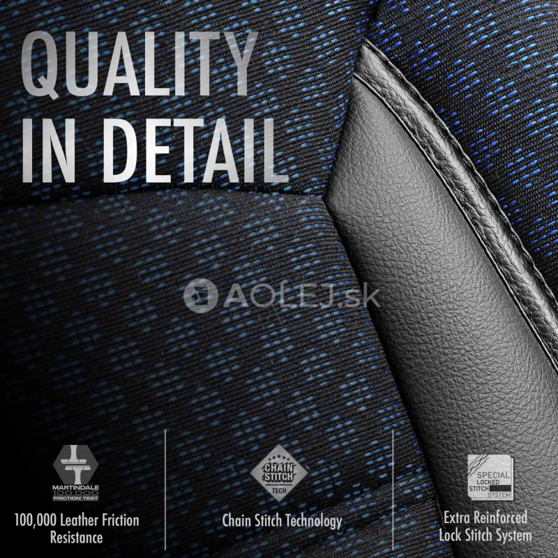 Sada autopoťahov OTOM SPORT PLUS 104 BLUE NZ