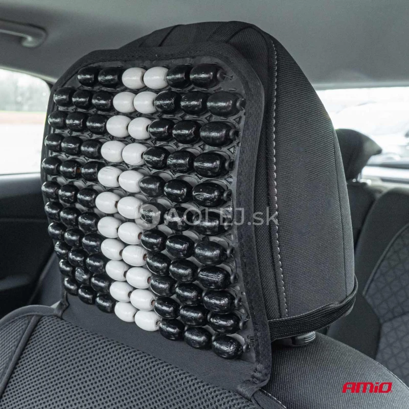 Podložka na sedadlo s opierkou hlavy a bedier AMIO-03648