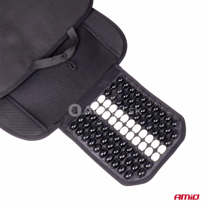 Podložka na sedadlo s opierkou hlavy a bedier AMIO-03648