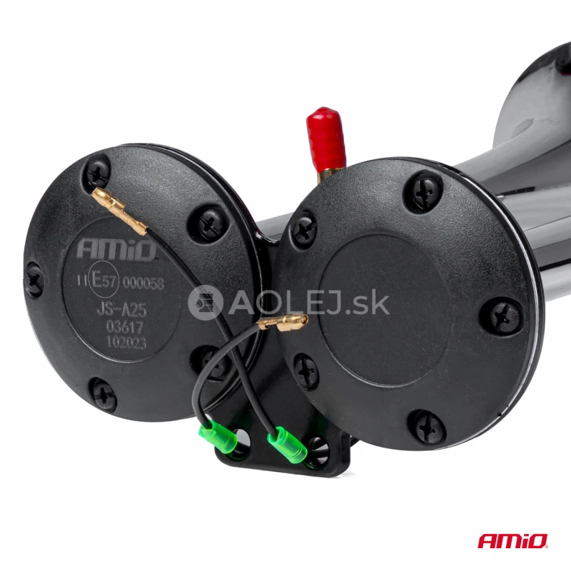 Klaksón fanfára 2-tónová 12-24V AMIO-03617