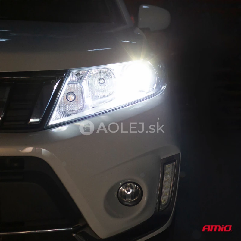 LED žiarovky hlavného svietenia H7/H18 FLEX+ Lens Series AMiO-03660
