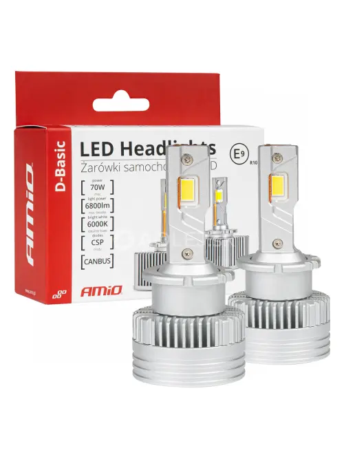 LED žiarovky hlavn&eacute;ho svietenia D4S/D4R D-Basic Series AMiO-03629