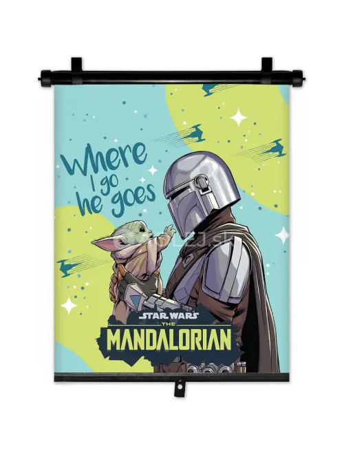 Slnečná roleta 1ks 36x45cm The Mandalorian