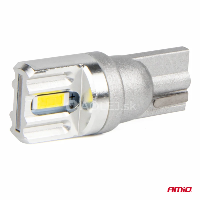 LED žiarovky STANDARD T10 W5W 2x1860 SMD White 12V/24V AMIO-03719