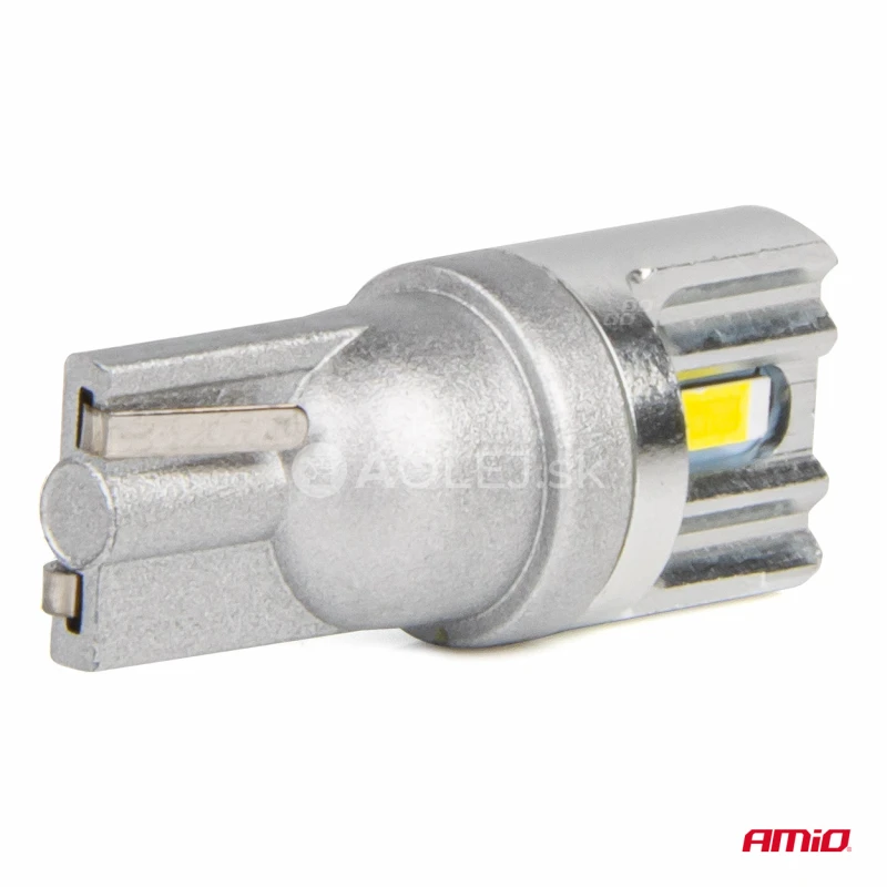 LED žiarovky STANDARD T10 W5W 2x1860 SMD White 12V/24V AMIO-03719