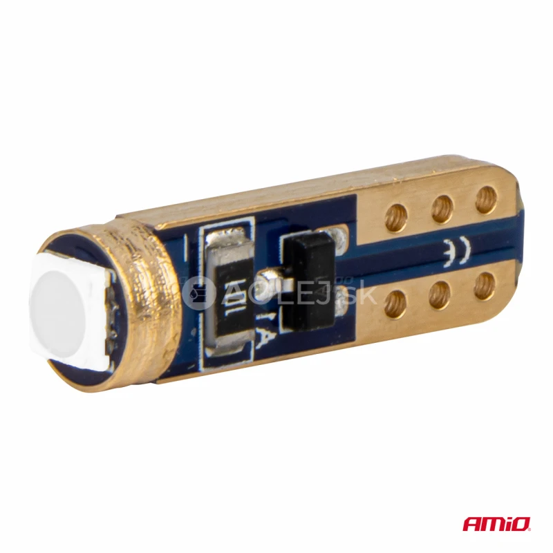 LED žiarovky STANDARD Green T5 12V 3030 1LED HP AMIO-03729