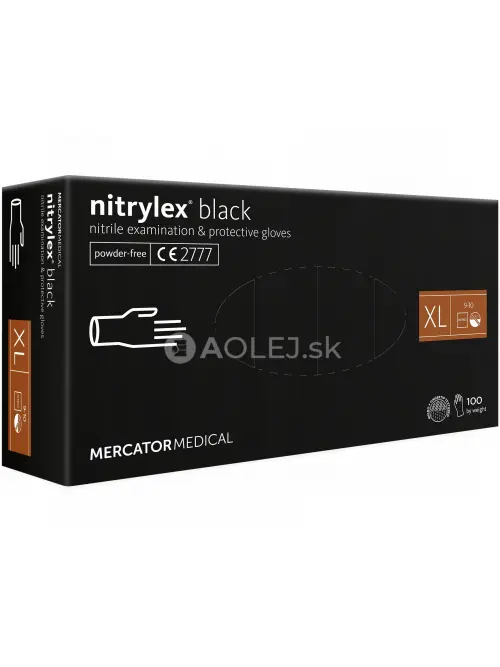 Nitrilov&eacute; rukavice Nitrylex Basic veľkosť XL, 100 ks