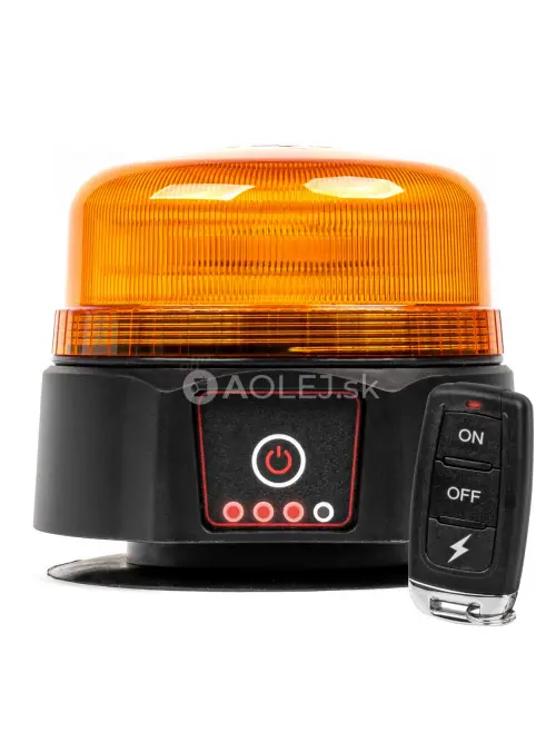 Bezdr&ocirc;tov&eacute; v&yacute;stražn&eacute; LED svietidlo s diaľkov&yacute;m ovl&aacute;dan&iacute;m R65 R10 12/24V AMIO-03932