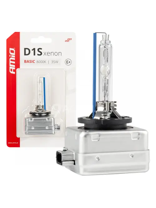 Xen&oacute;nov&aacute; v&yacute;bojka D1S 35W 8000K BASIC blister AMIO-03865