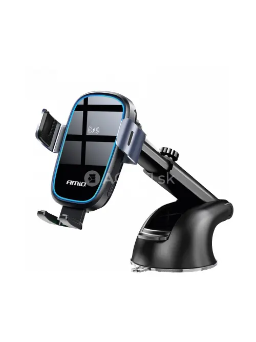Automatický držiak telefónu s bezdrôtovým indukčným nabíjaním 15W AMIO-03779