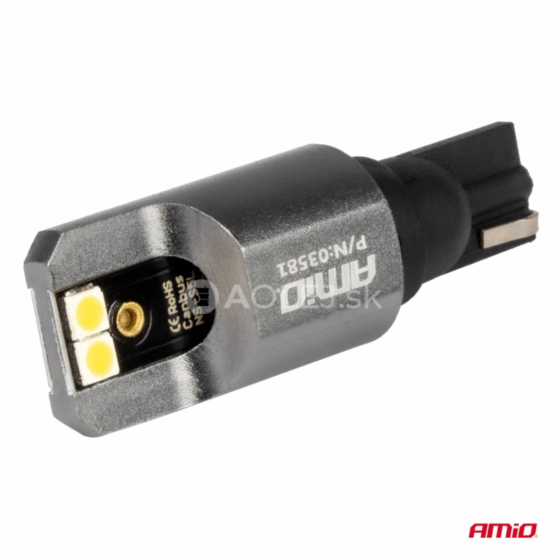LED žiarovky FULL CANBUS PRO T15 W16W 4x3030 SMD Biela 12V/24V AMiO-03581