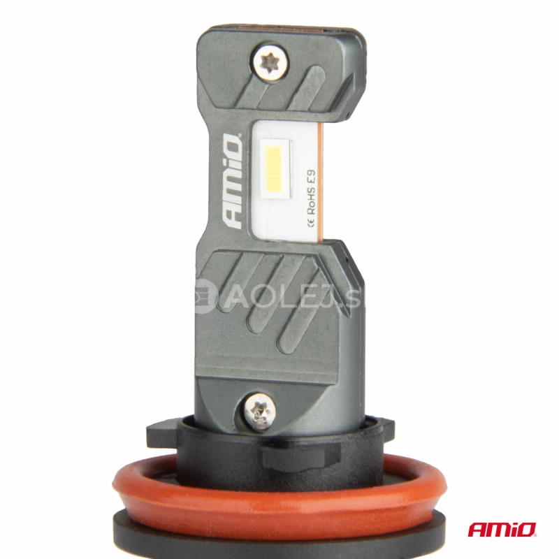 LED žiarovky hlavn&eacute;ho svietenia Hybrid s&eacute;ria H8 H9 H11 H16 6000K Canbus 60W Amio
