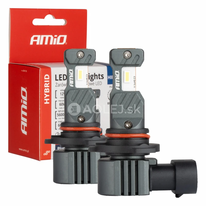 LED žiarovky hlavného svietenia Hybrid séria HIR2 6000K Canbus 60W AMIO-04119