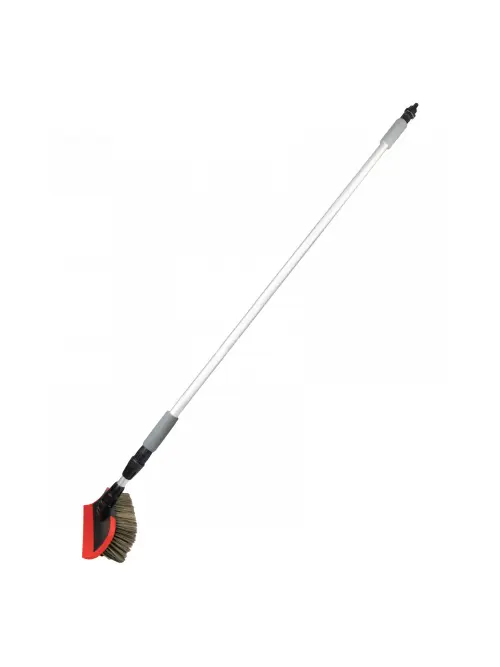 Teleskopická prietoková kefa na umývanie auta 141-240cm AMIO-03956