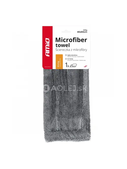 Utierka z mikrovl&aacute;kna 40x60cm 1200g AMIO-03760