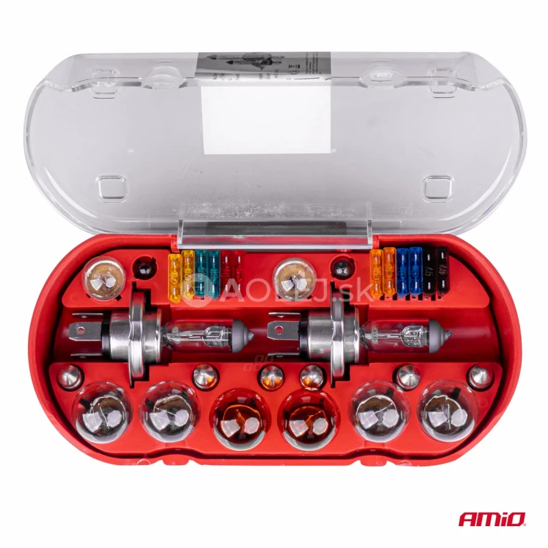 Sada halog&eacute;nov&yacute;ch žiaroviek 30ks (H4+H4) AMIO-03958